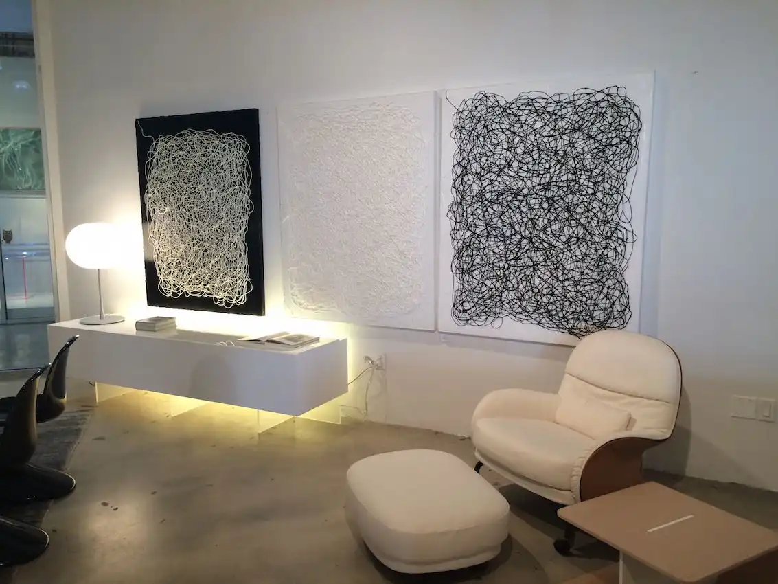 Vitra Corner with wall art