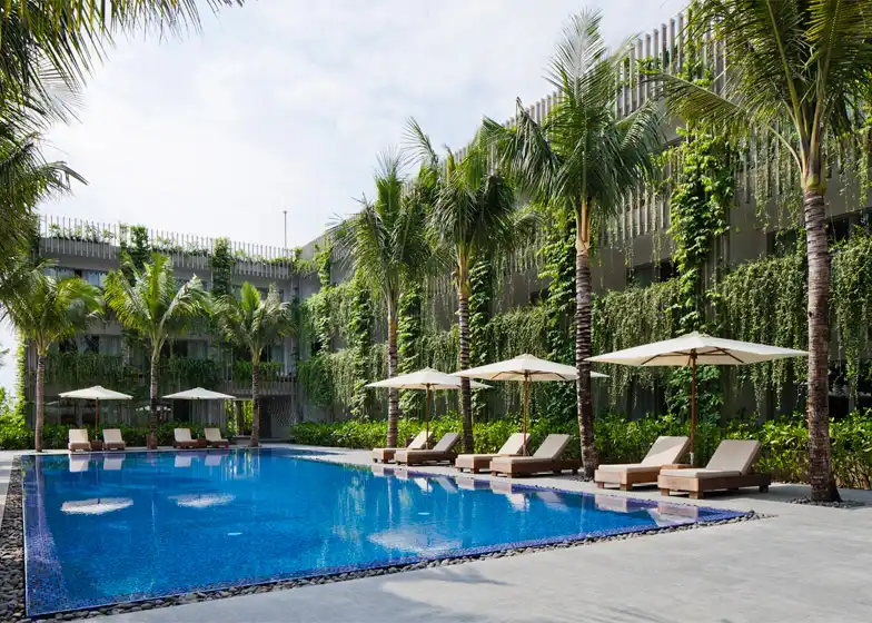 Vo Trong Nghia Architects Naman Retreat Interior
