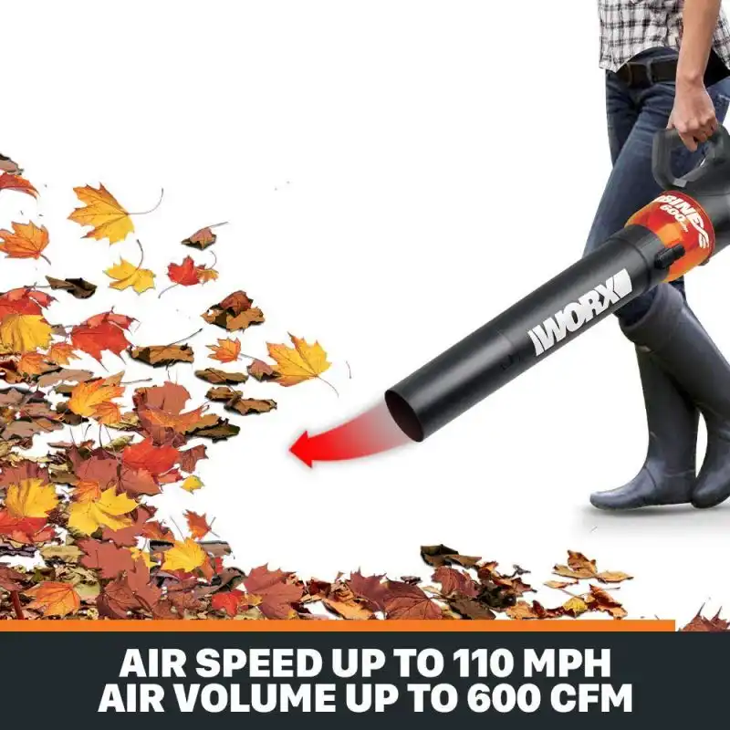 WORX WG520 Turbine 600 Electric Leaf Blower