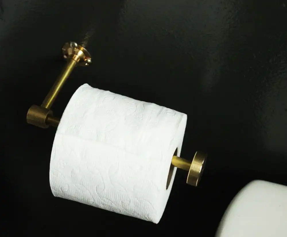 Wall mounted Brass Toilet paper Holder