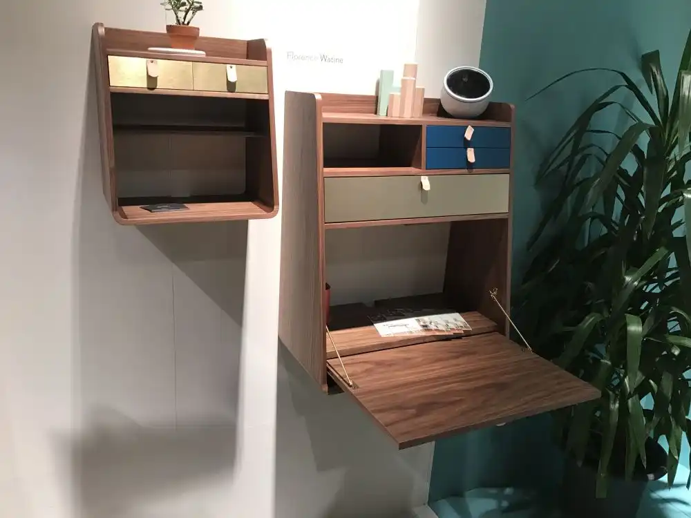 Wall secretary desk Florence Watine