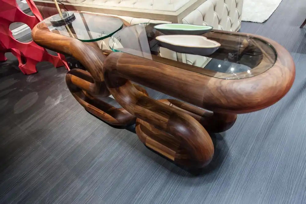 Walnut Cesar Console