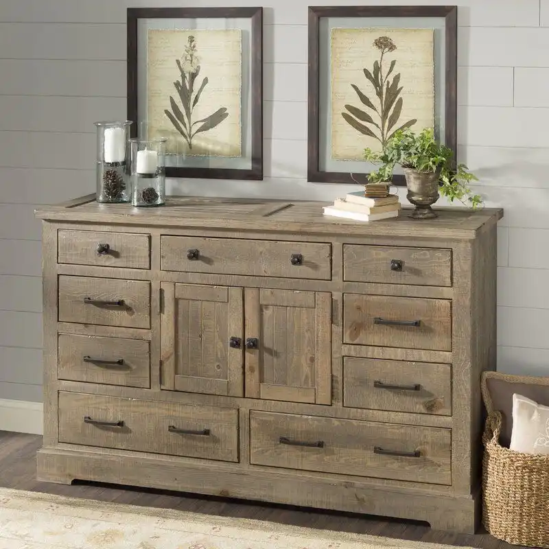 Wanston 9 Drawer Combo Dresser