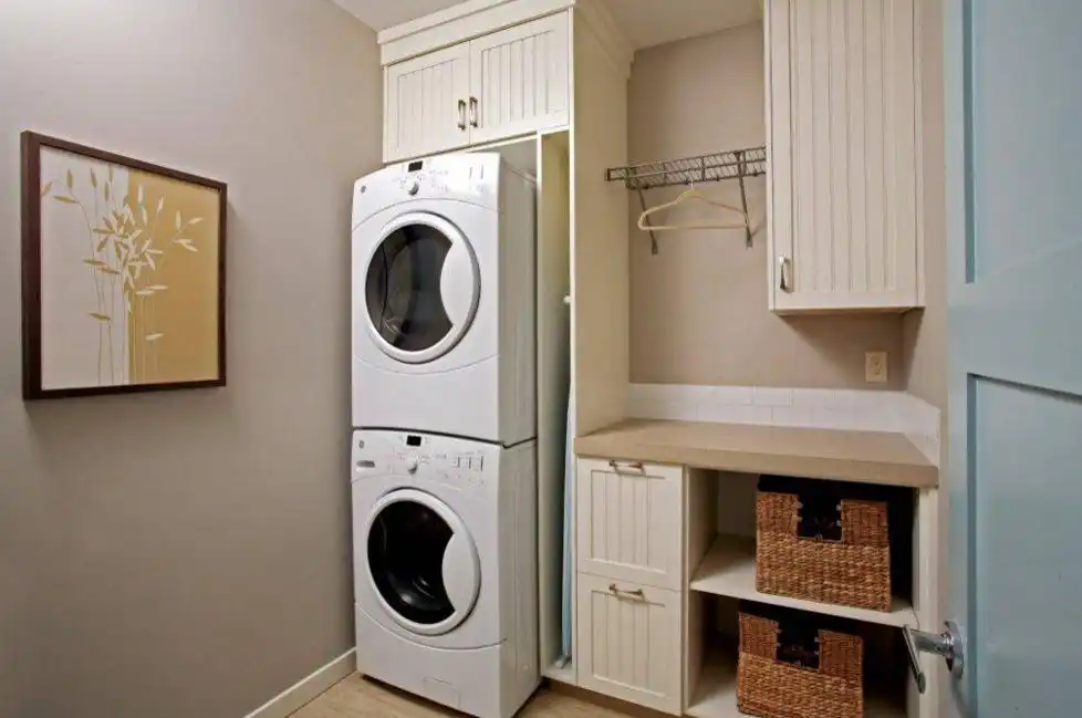 Washer and dryer open in the same direction