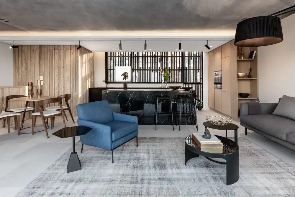Waterkant Townhouse South Africa GSQUARED black kitchen