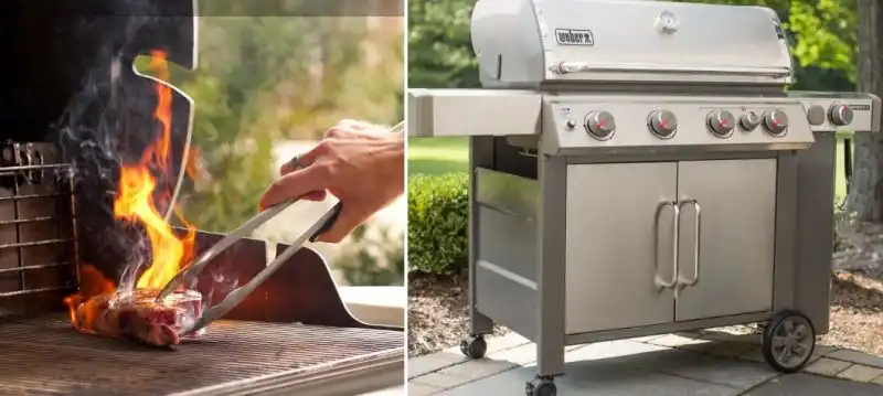 Weber 62006001 Genesis II S 435 Propane Grill Stainless Steel