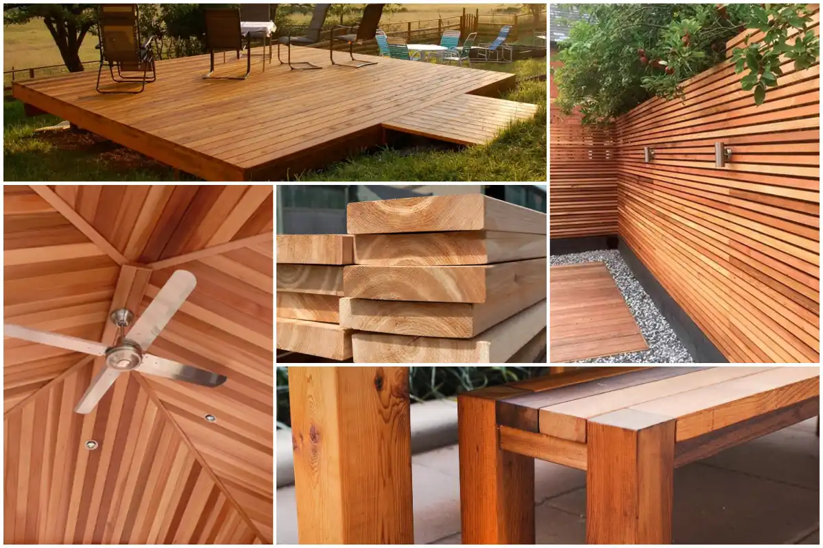 Western Red Cedar Applications