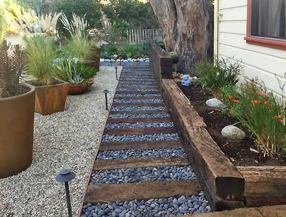 What Is A Railroad Tie Retaining Wall