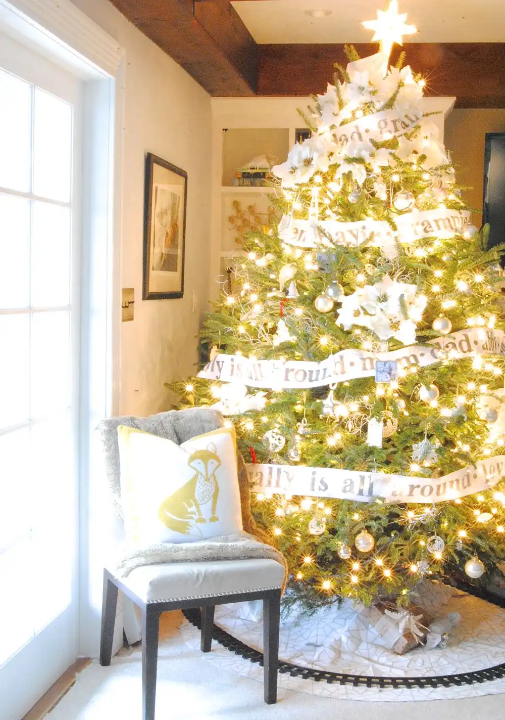 Where to place the Christmas Tree on the Living Room