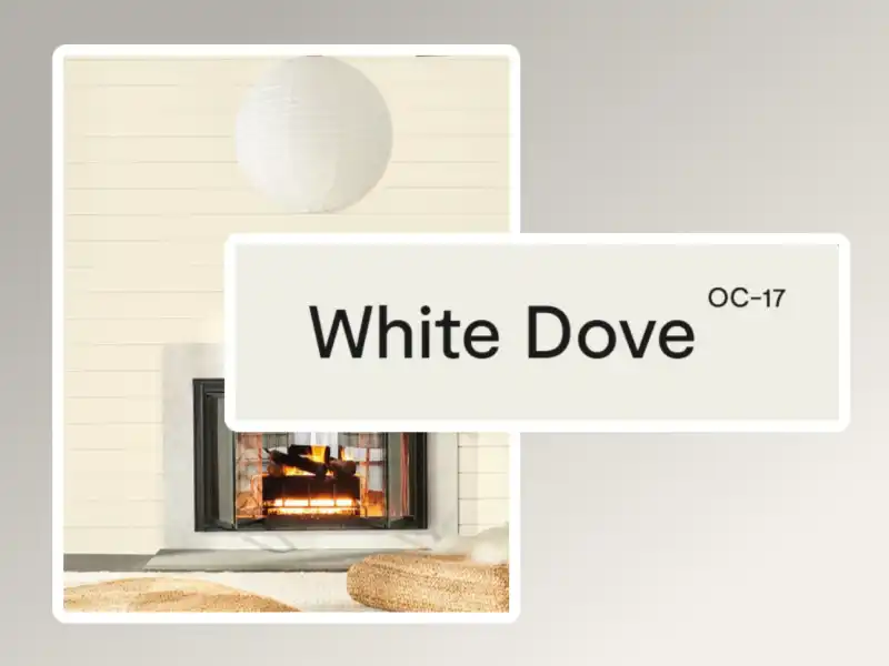 White Dove (OC17) from Benjamin Moore