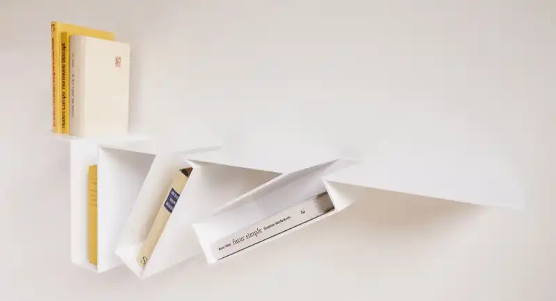 White Filip Janssens Shelf to display books