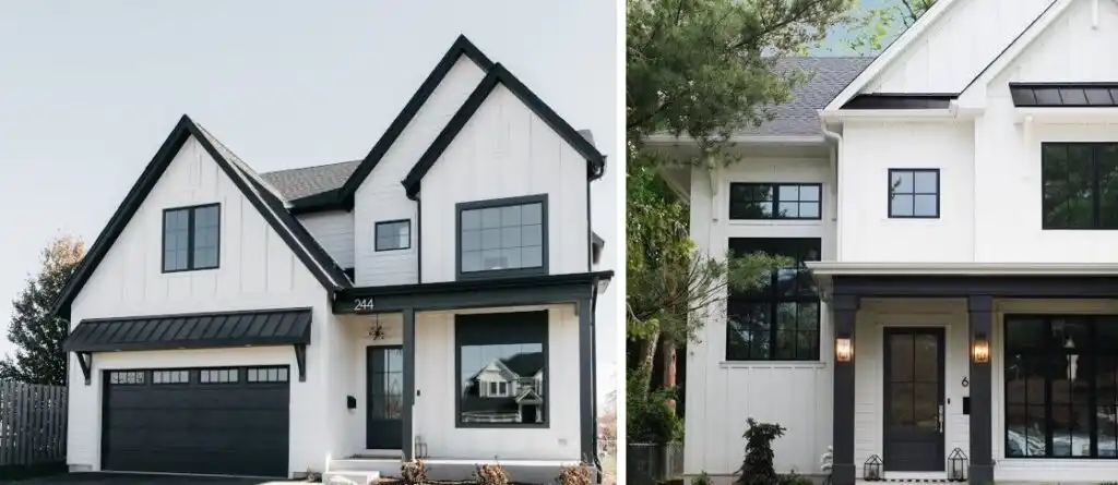 White House Black Trim: Colors, Ideas & Styles
