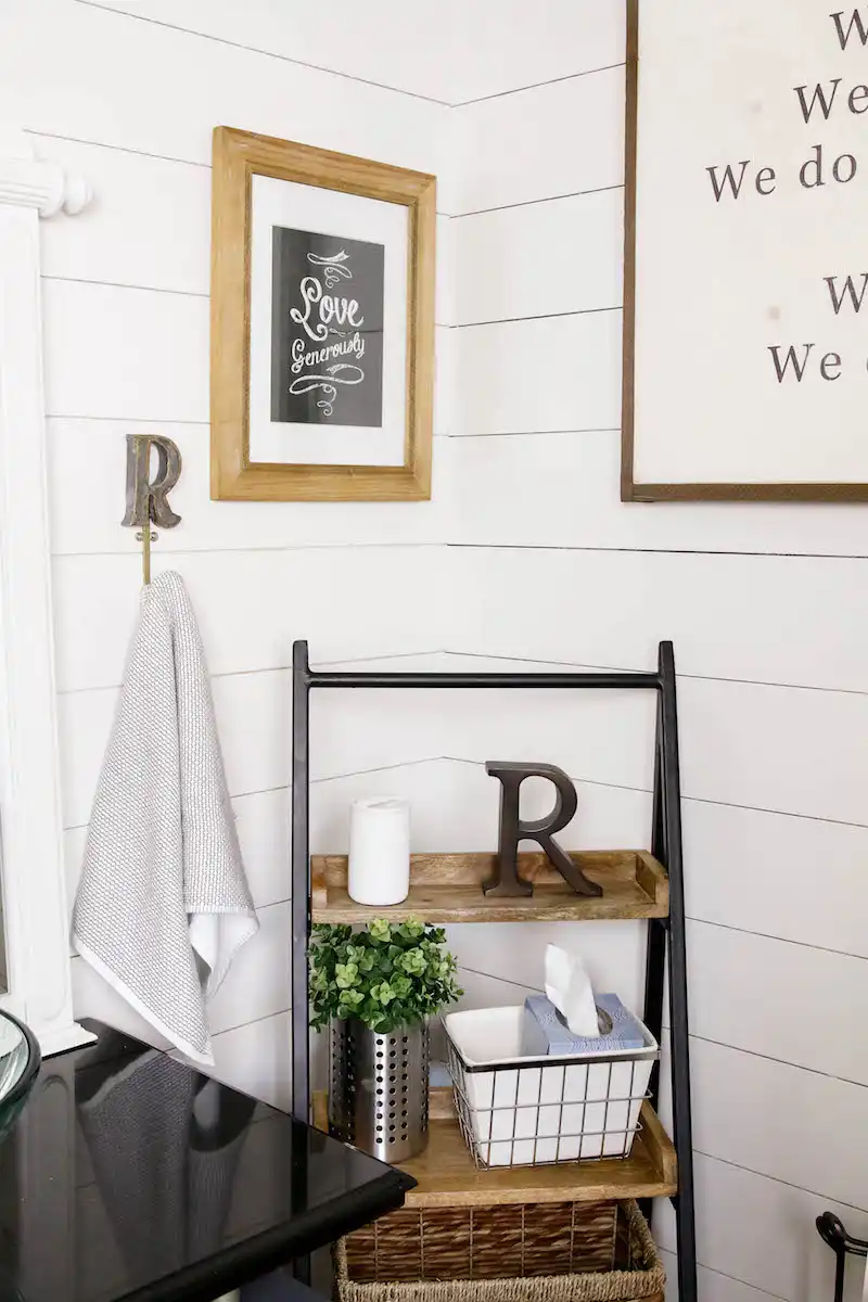 White Wood Shiplap