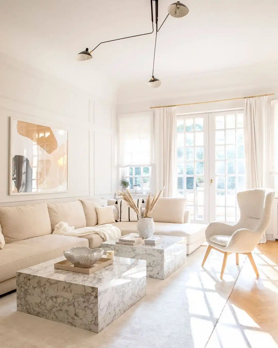 White and Cream