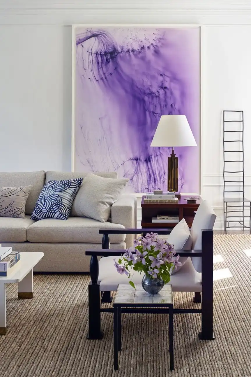 White and Purple