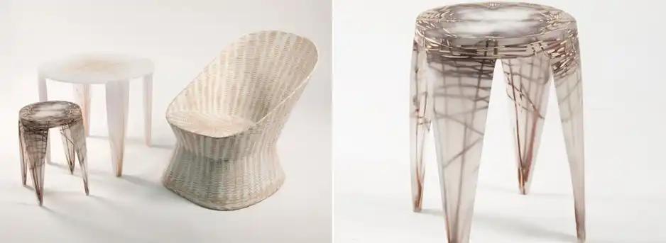 Wiktoria Szawiel Resin Stool furniture