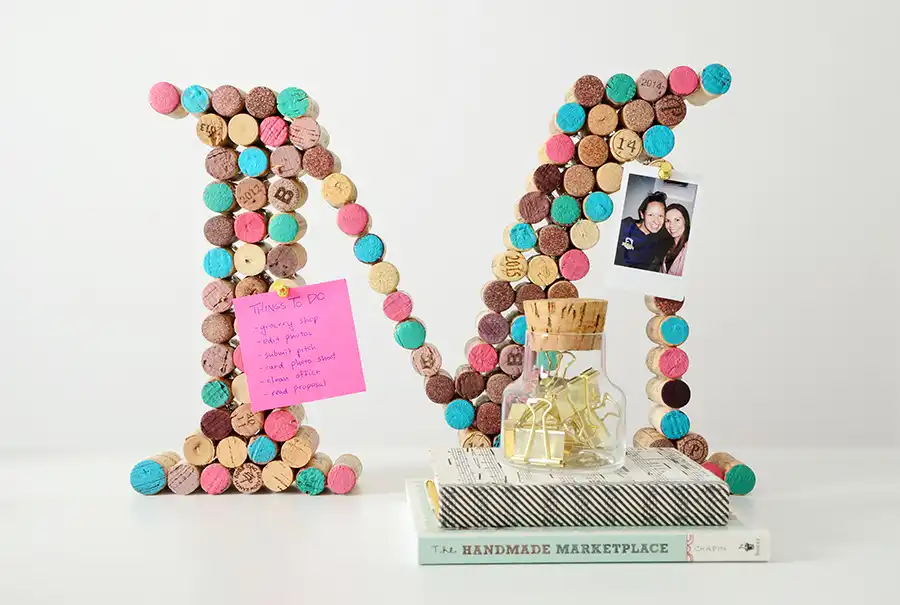 Wine Cork Monograme