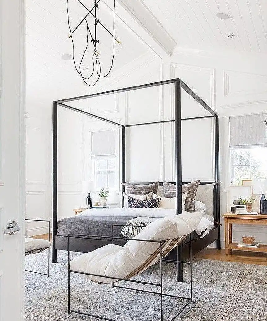 Modern bedroom decor
