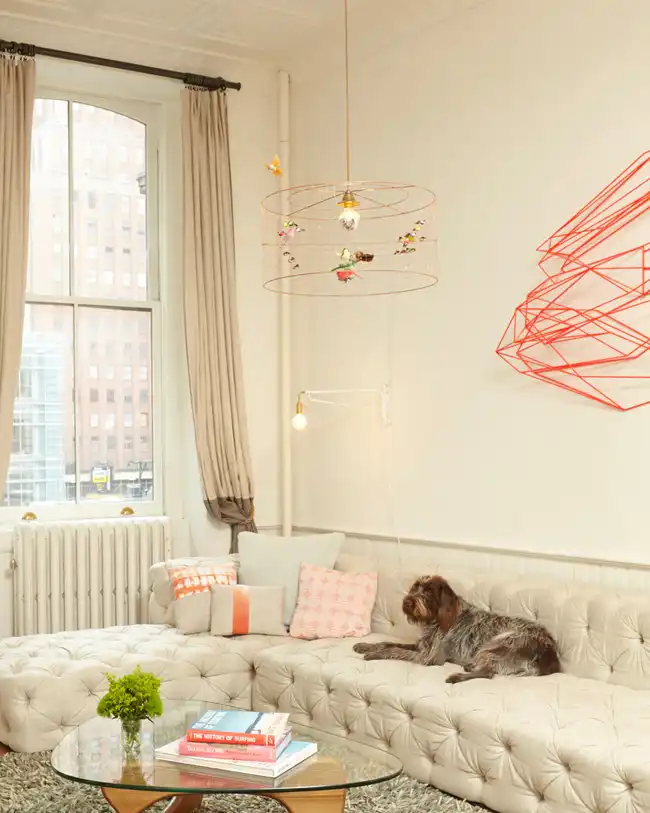 Wonderful chic living room design