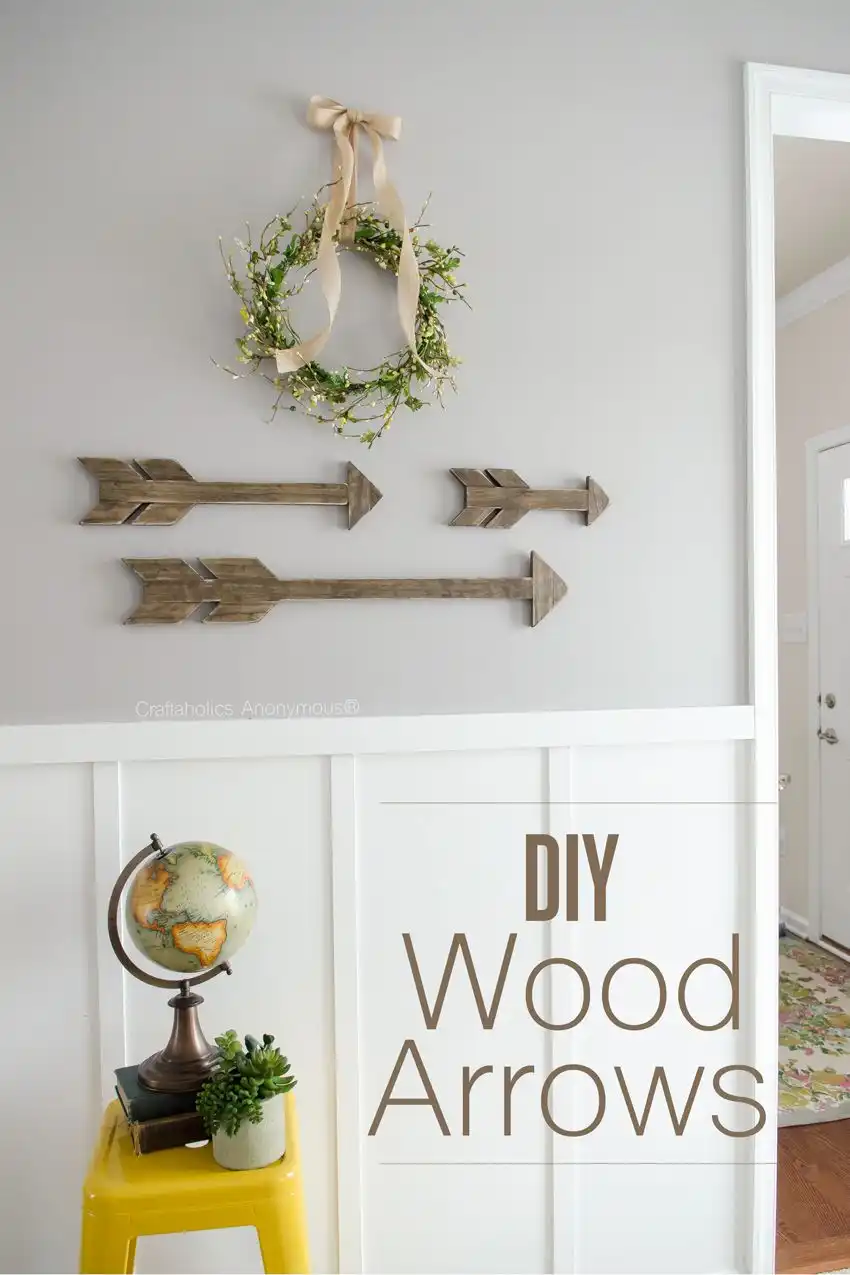 Wood Arrows For Wall Decor
