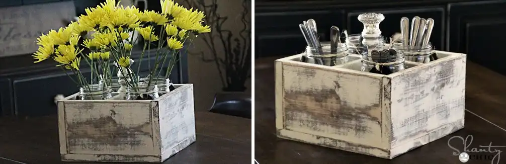 Wood center table storage