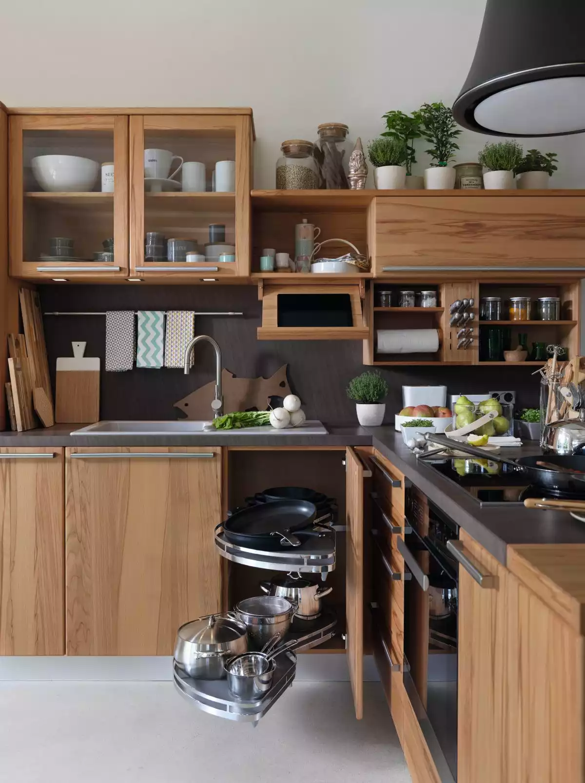 Wood color Team7 Rondo Kitchen Decor