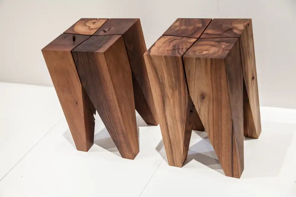 solid wood console table