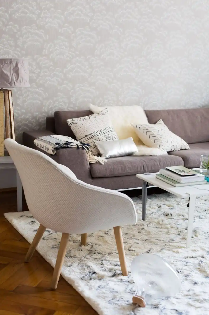 Wood herringbone pattern