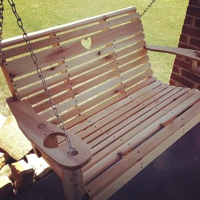 Wood porch swing free plans