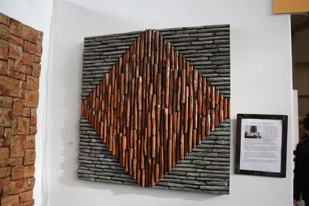 Woodem Block Panels Wall Art
