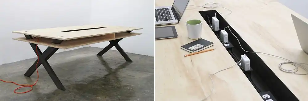 Work Table 002 by Miguel de la Garza