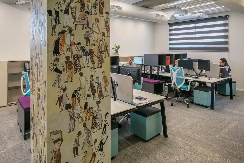 Working Area Setter Architects Offices
