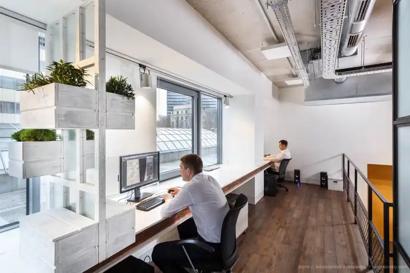 Working area interior design studio in Dnepropetrovsk