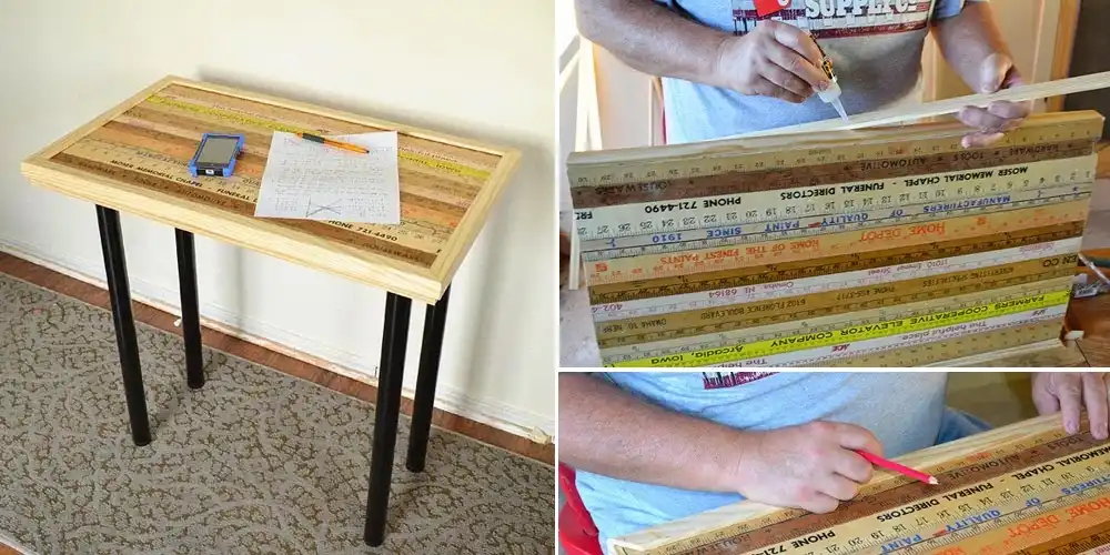 Yardstick Table Top Desk