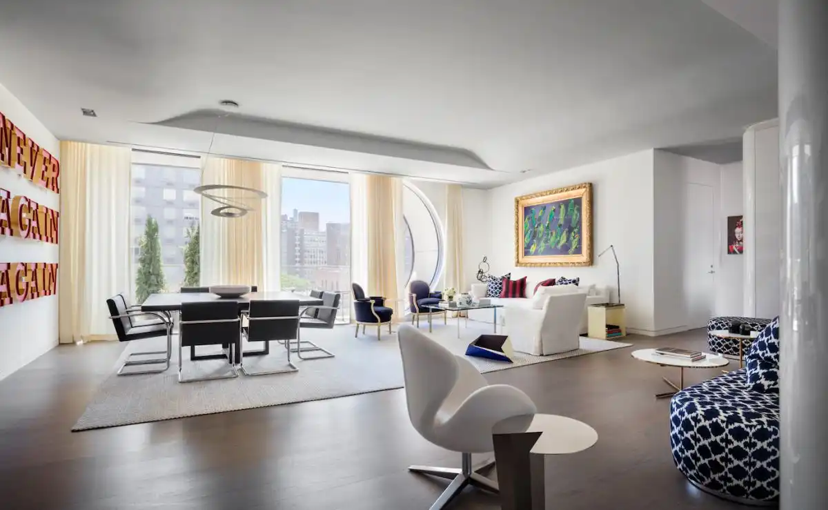 Zaha Hadid New York Residence is an Artful Urban Family Home