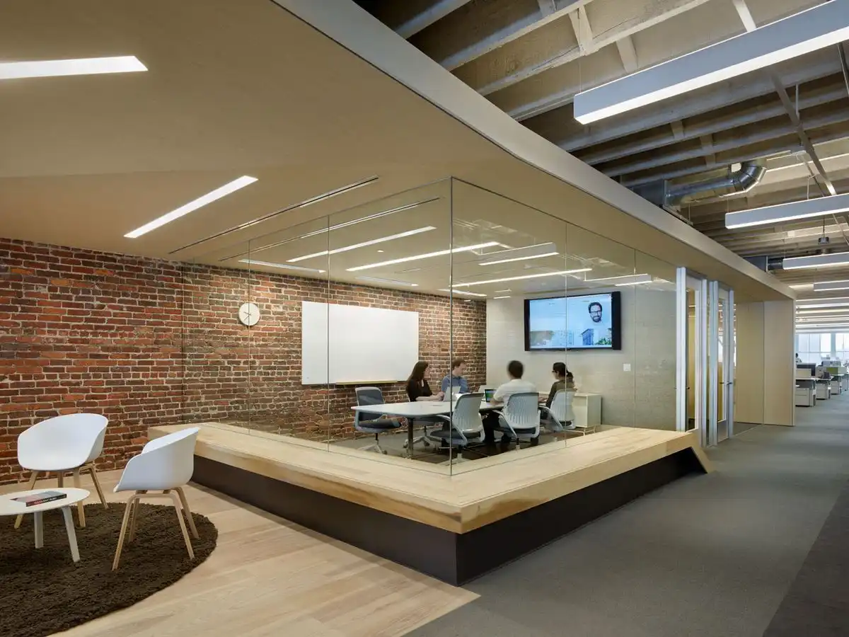 Zendesk meeting area design room