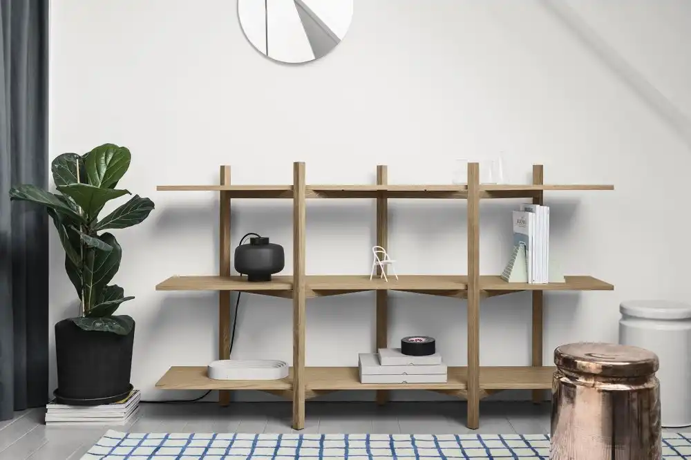 The elegant Zig Zag shelf