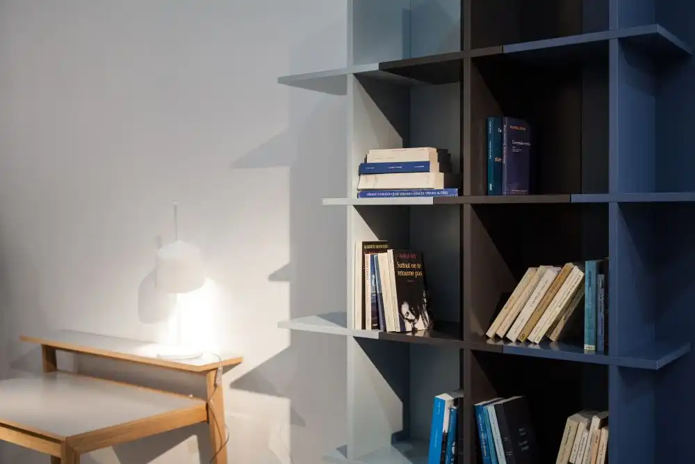 Alliteration wall unit bookshelf