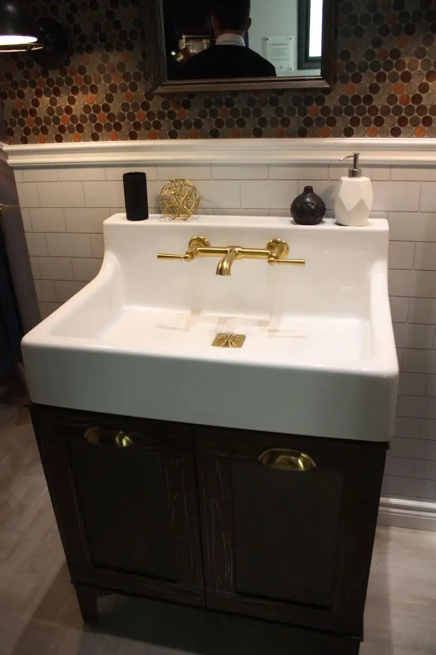 American standard gold faucet