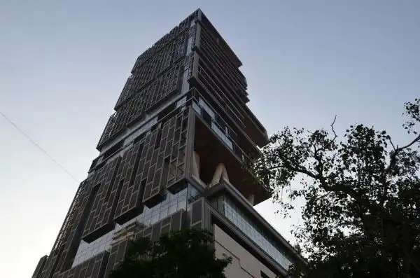 Antilia residence mumbai ambani full building view