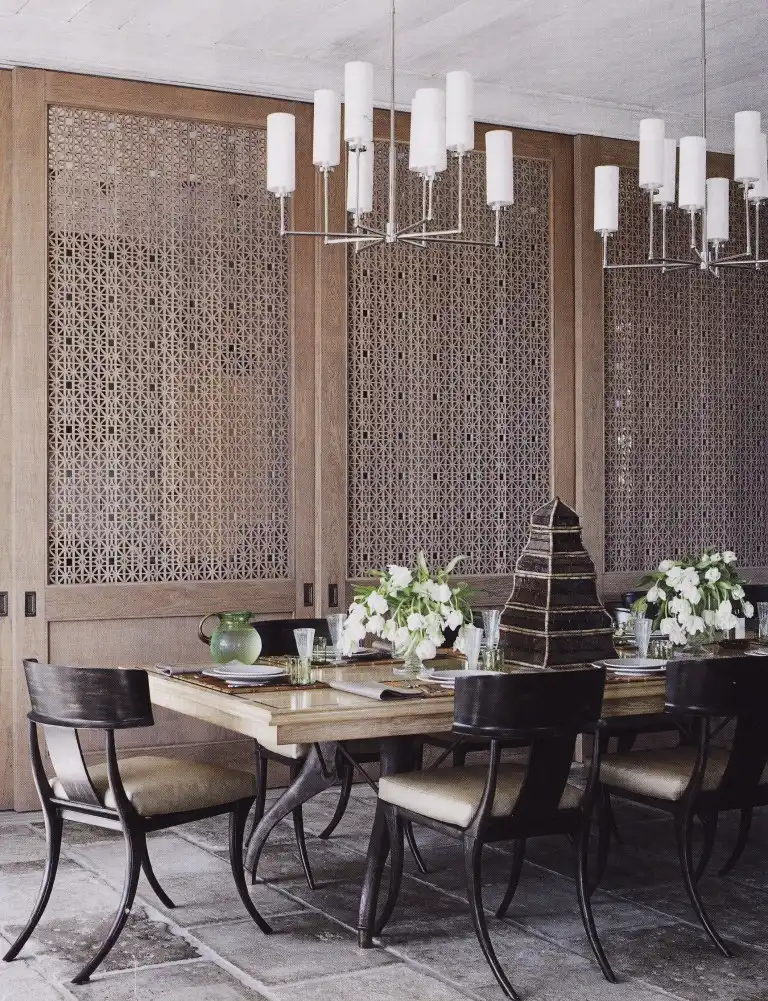 Asian screens decor