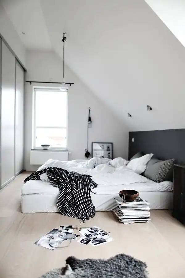 slanted ceiling