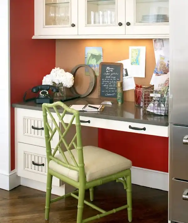 Bamboo dining chair caribbean green kitchen desk