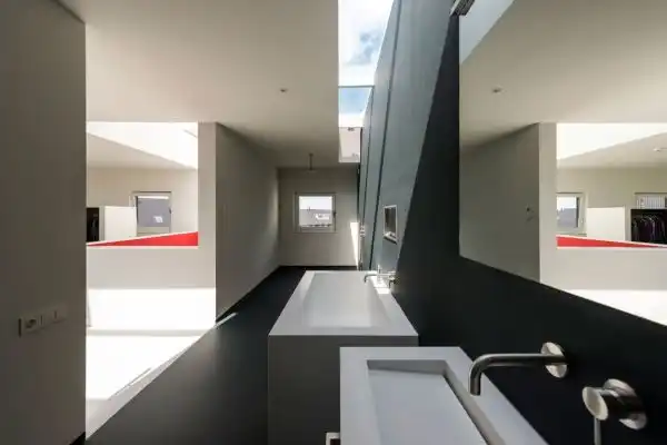 Bathroom modern open