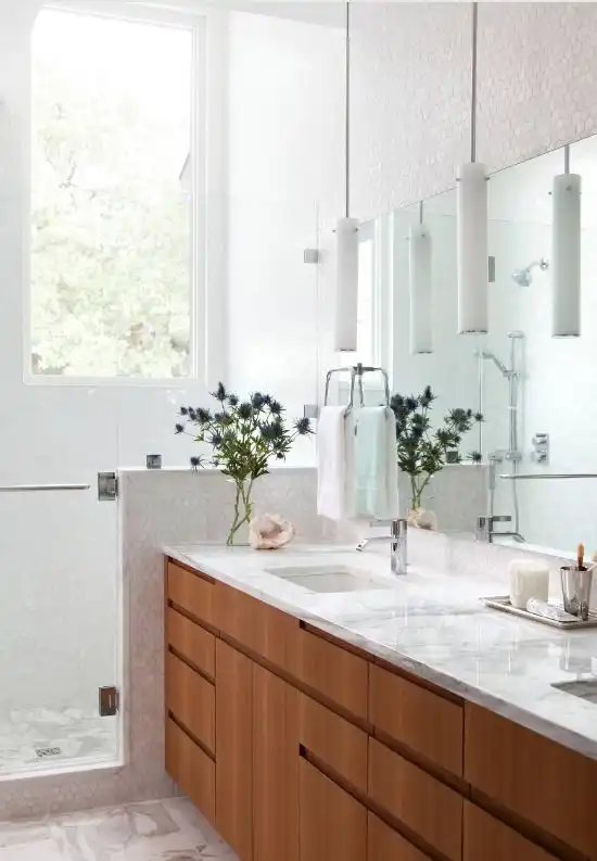 Bathroom with window