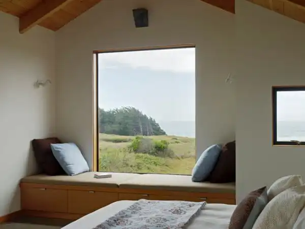 Bedroom with view