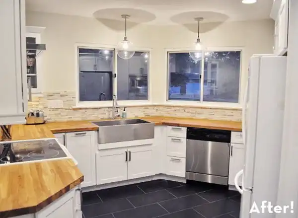 Before after a kitchen of amazing awesomeness1