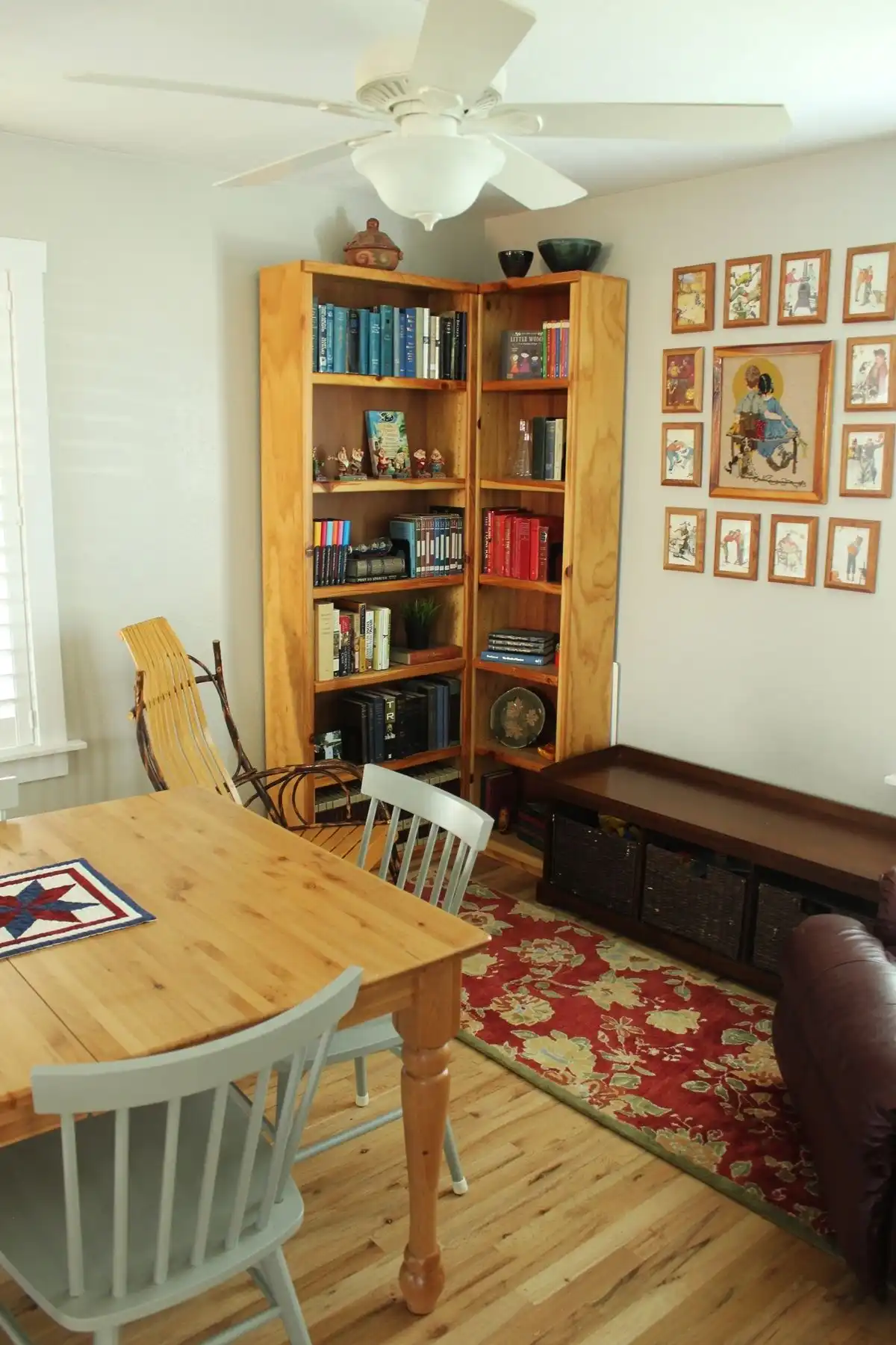 beyond the actual dining area