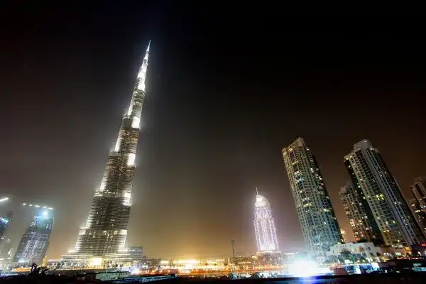 Burj khalifa night1