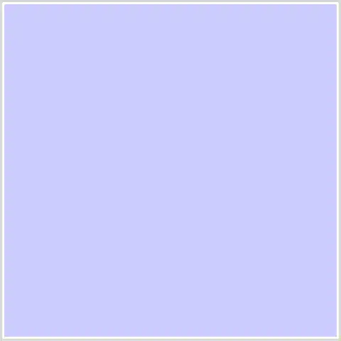Lavender Blue - #ccccff